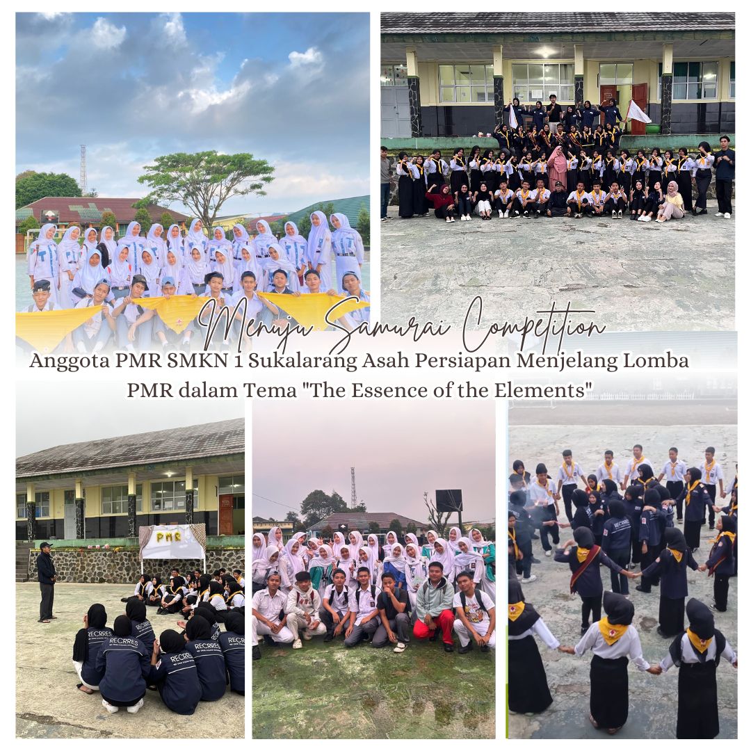 Matangkan Persiapan Samurai Competition, Anggota PMR SMKN 1 Sukalarang Fokus Latihan Intensif 