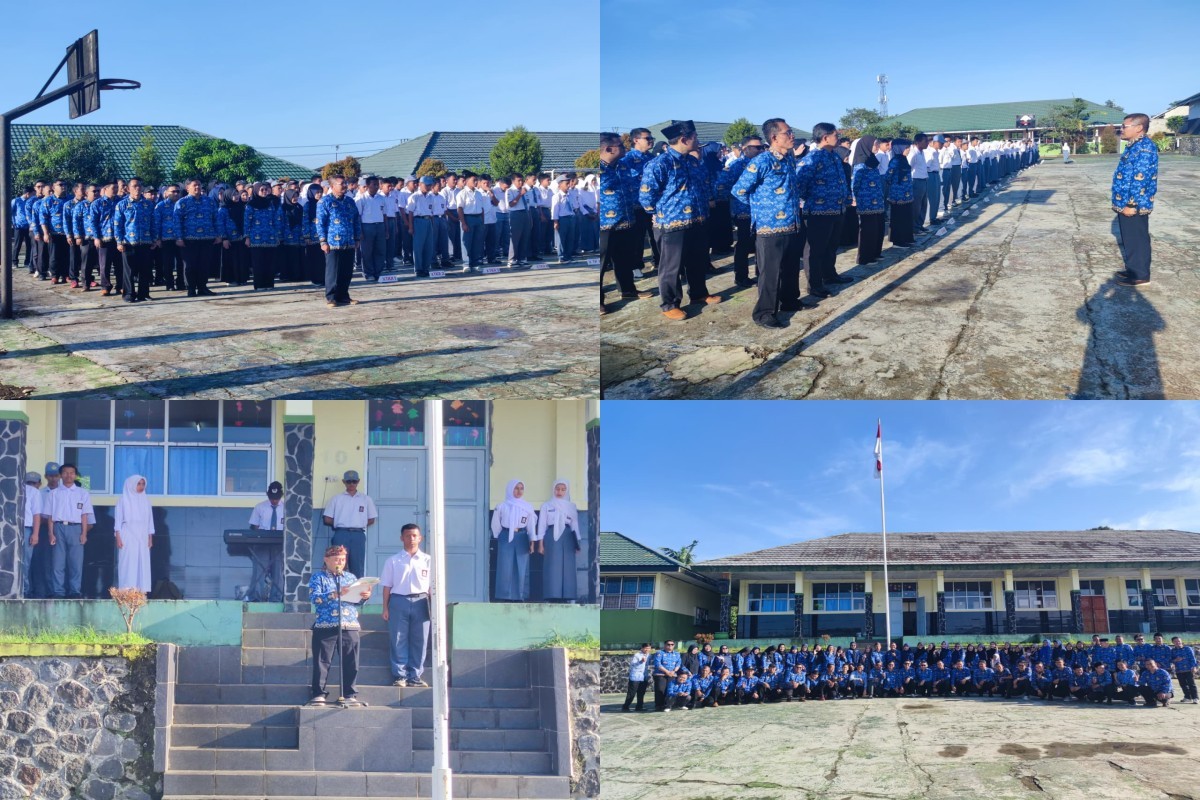 Peringati HARDIKNAS 2026, Kepala SMKN 1 Sukalarang Tekankan Pentingnya Karakter Nyata dalam Menyongsong Masa Depan Pendidikan